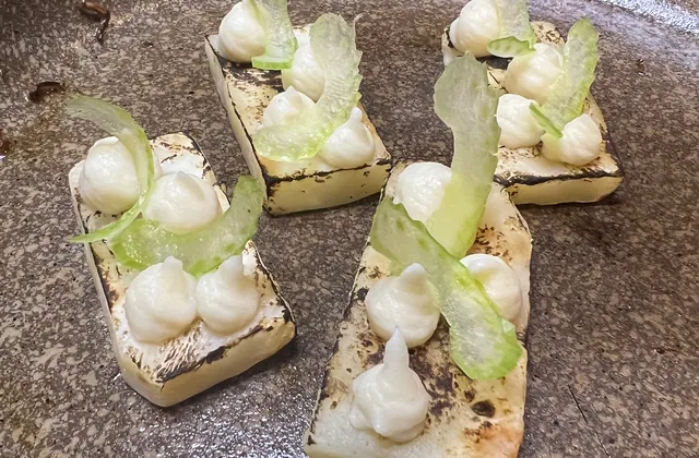 Feines Fingerfood auf einer Platte